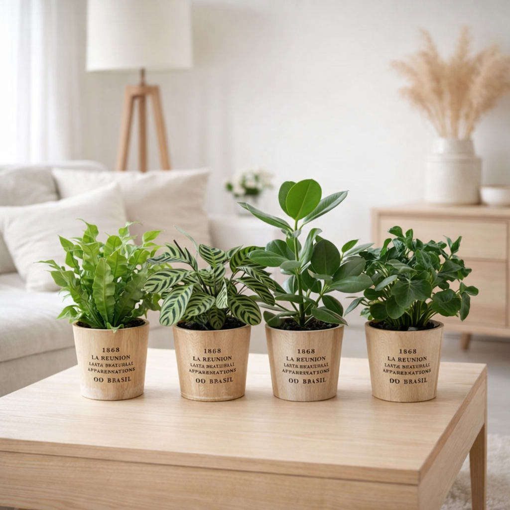 Intenz Mix en Pot Nairobi - 4 pièces - Ø12cm - ↕35cm en situation