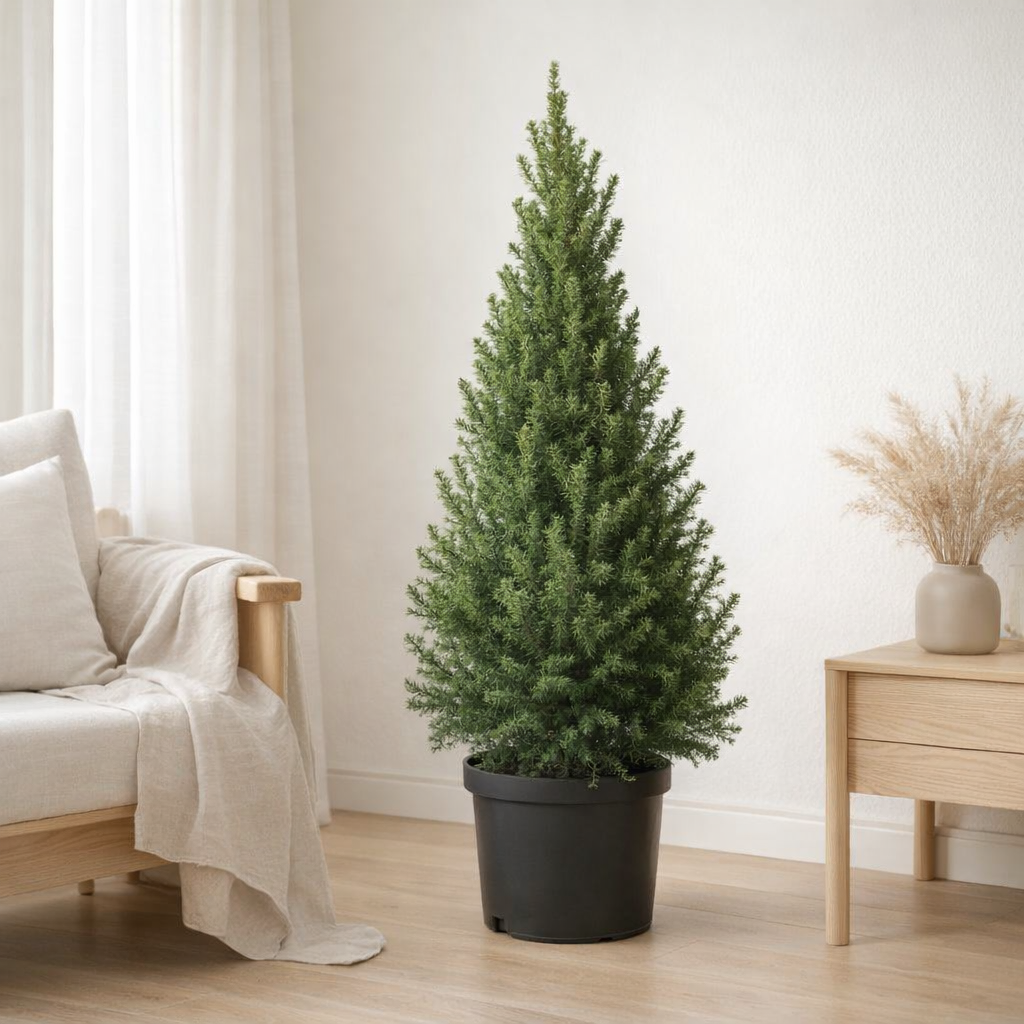Picea glauca 'Décembre' - Ø26 cm - ↕100 cm en situation