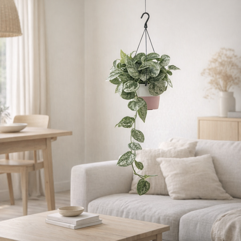 Scindapsus peint 15 cm en situation