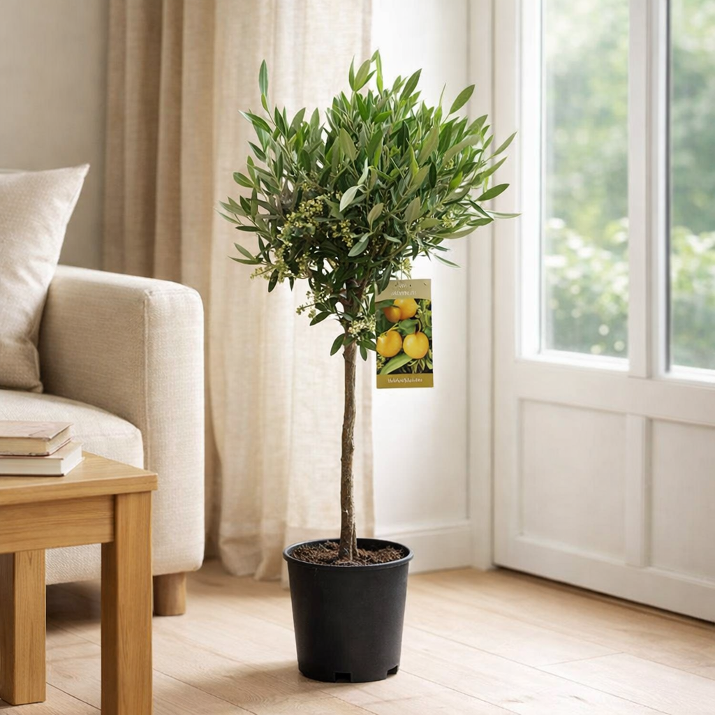 Olea Europaea OP Stam - Ø19cm - ↕90cm en situation
