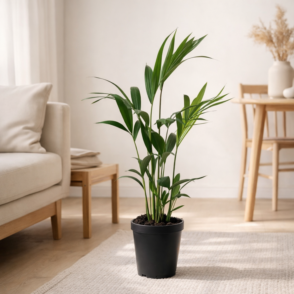 Howea Leinets - Ø19cm - ↕90cm en situation