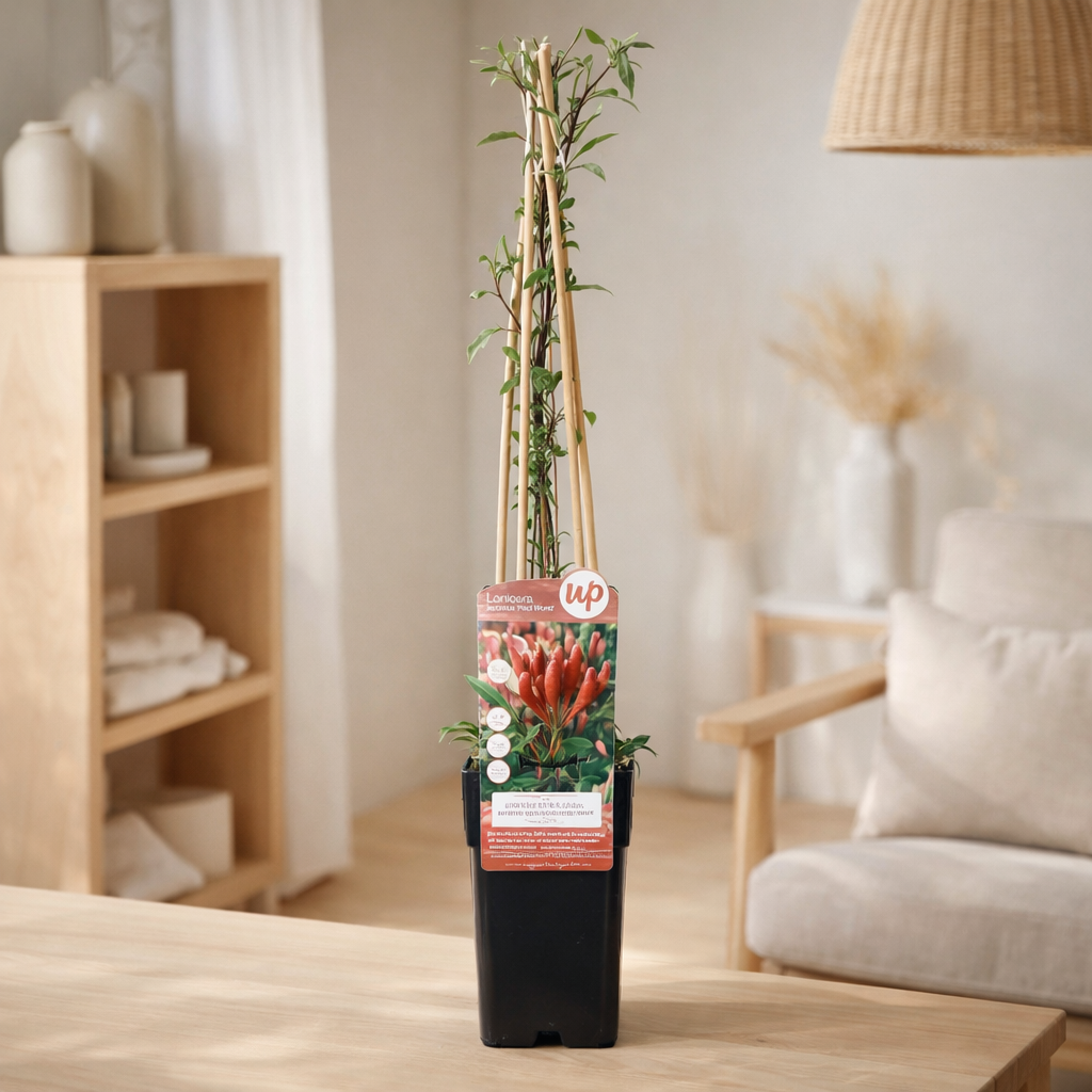 Lonicera japonica 'Red World' - Ø15cm - ↕65cm en situation