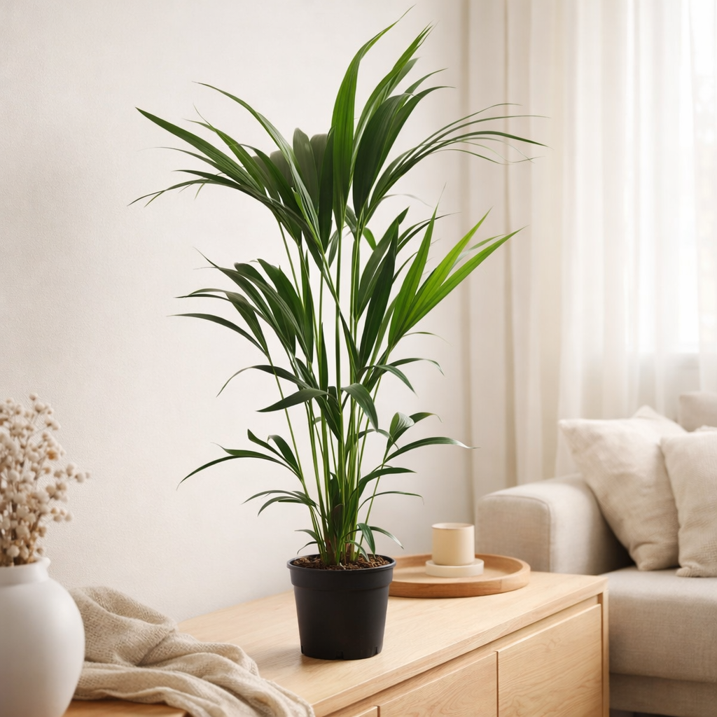 Howea Forstesiana (Kentia) 5 Pit 100-120cm - Ø21cm - ↕100cm en situation