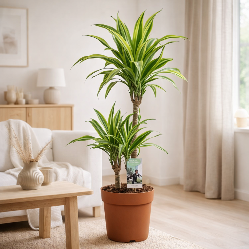 Dracaena Lemon Lime 45-15 - Ø21cm - ↕90cm en situation