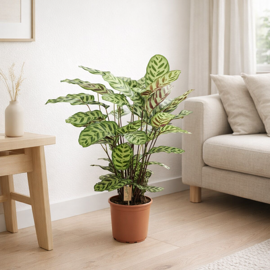 Calathea Makoyana - Ø21cm - ↕55cm en situation