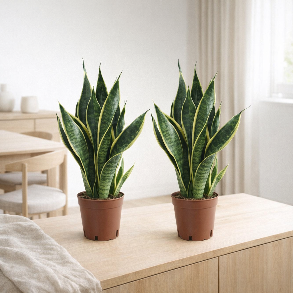 Sansevieria Superb Futura - 2 Stick - Ø14cm - ↕45cm en situation