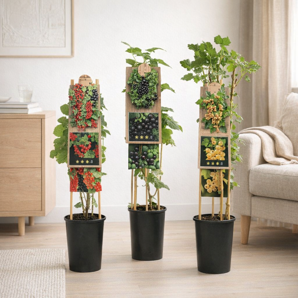 Mélange de petits fruits à baies - Ø17 cm - ↕75 cm en situation