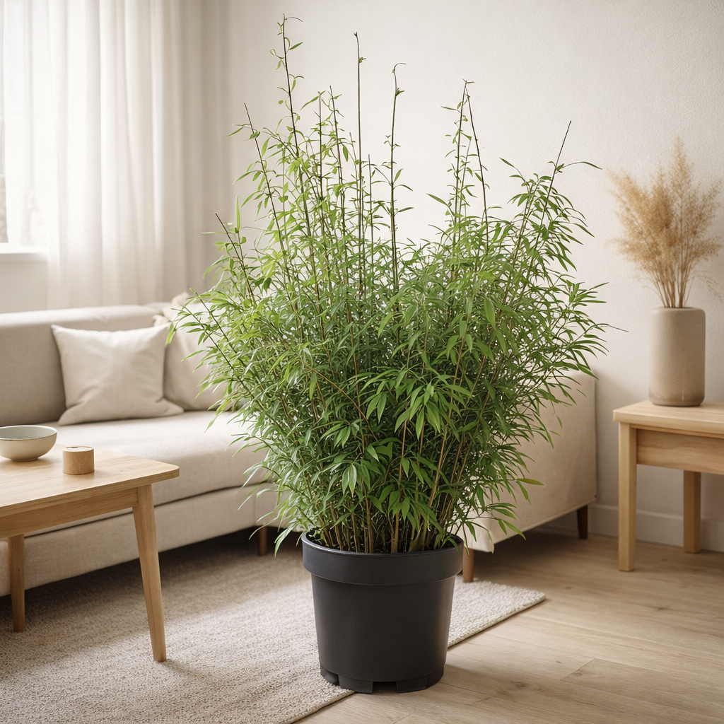 FARGESIA RUFA - BAMBOO NON-IMPIR en situation