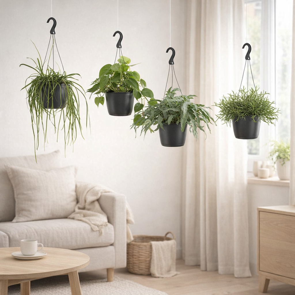 Séneçon de Rowley retombant - 4 pièces - Ø17 cm - ↕30-50 cm en situation
