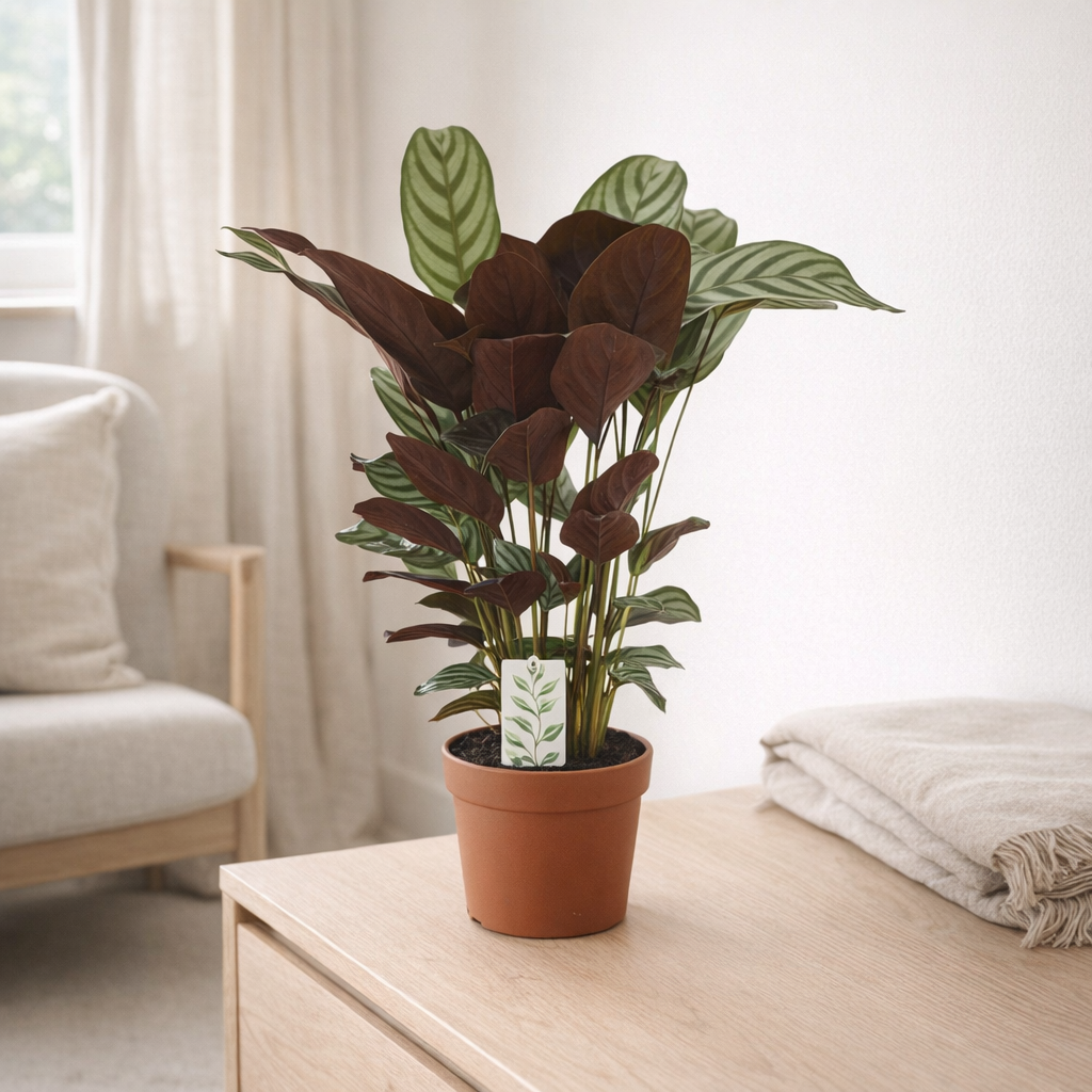 Calathéa Compactstar en pot 12 cm en situation