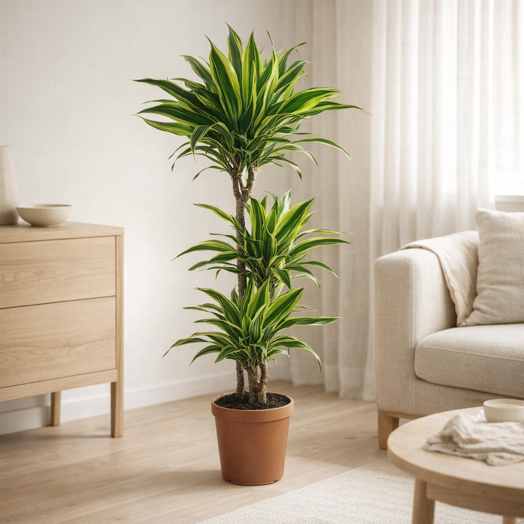 Dracaena Lemon Lime - Ø21 ↕105 en situation
