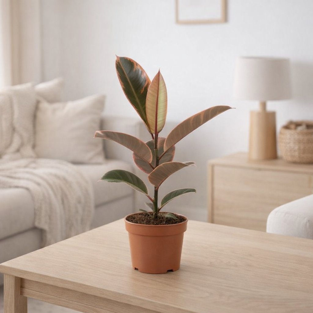 Ficus elastica Belize - Ø12cm - ↕30cm en situation