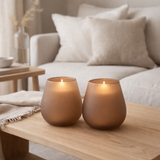 Thé-Light Holder - Tasman Xs Matte Sand (ensemble de 2 pièces) en situation