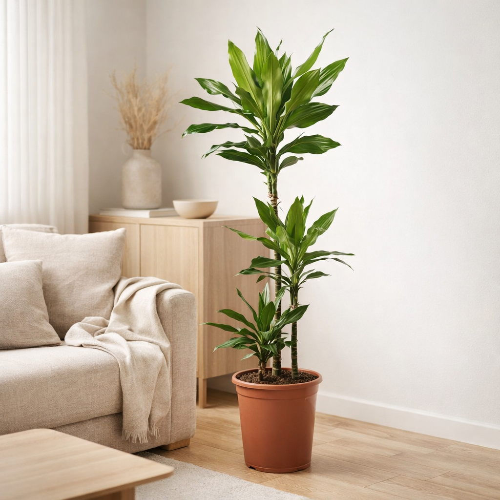 Dracaena Janet Lind - Ø24cm - ↕130cm en situation
