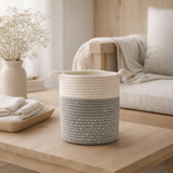 Panier gris 16 cm en situation