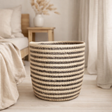 Panier de naturel / gris - Ø20.5 en situation