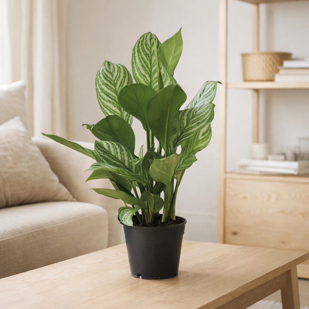 Aglaonema Stripes - Ø17cm - ↕60cm en situation