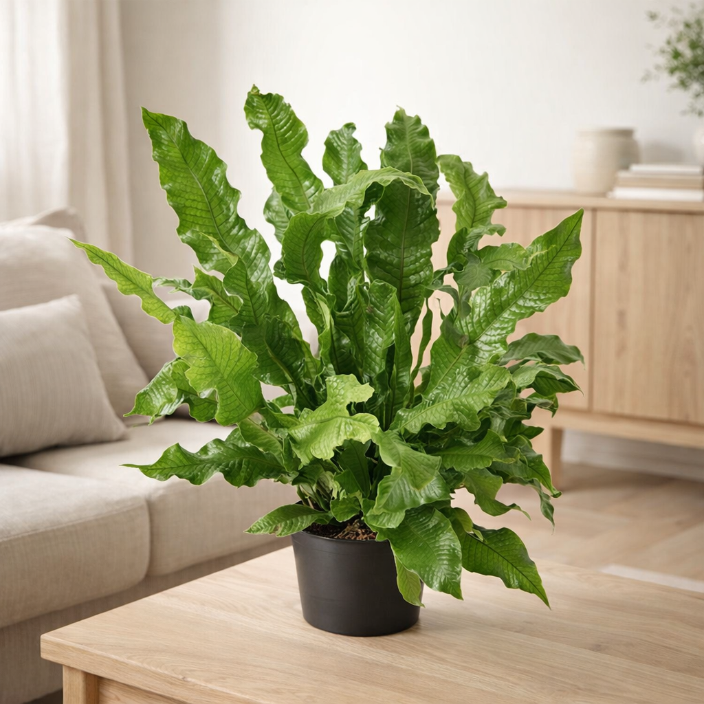 Microsorum diversifolium - Ø23 cm - ↕60cm en situation