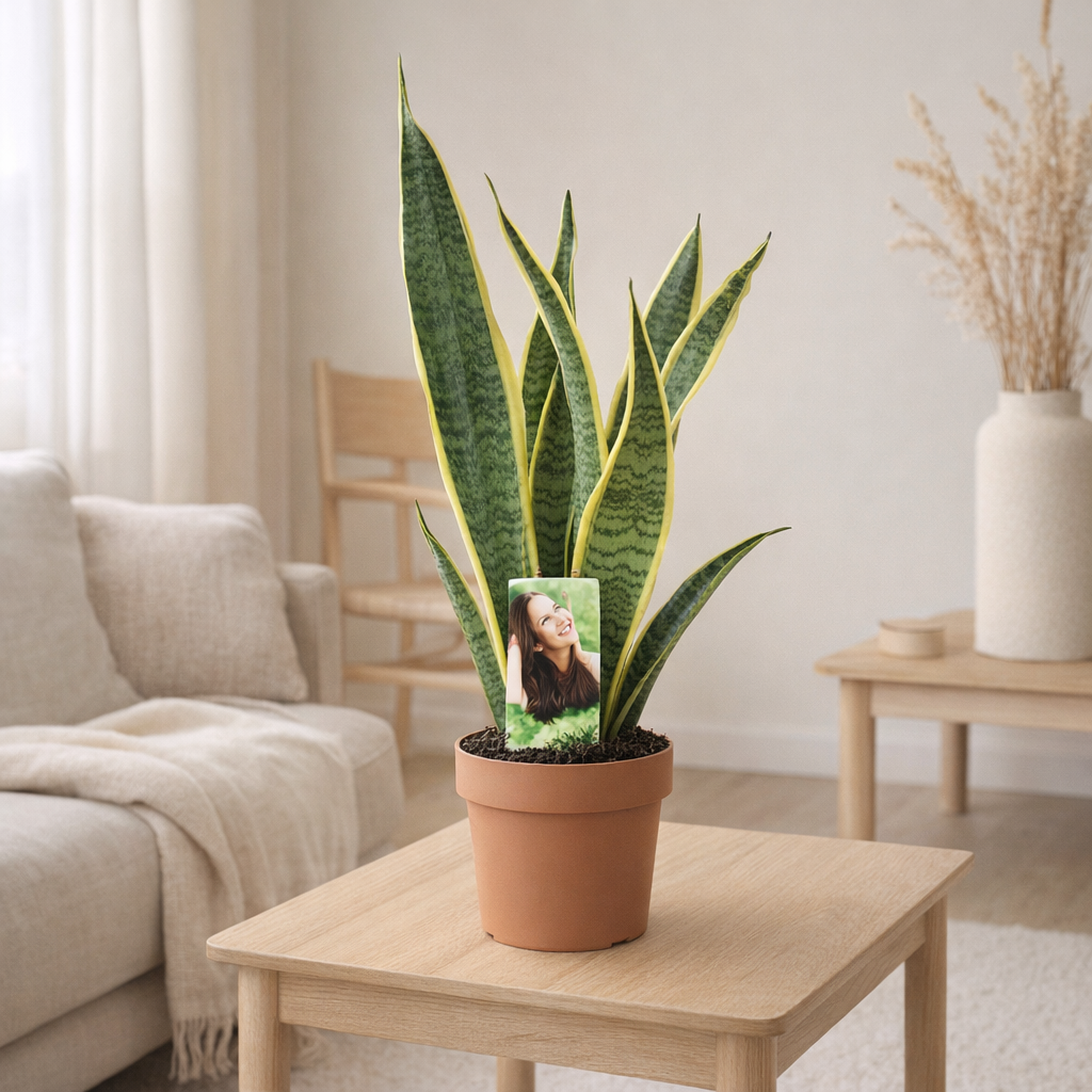Sansevieria Lawrence - Ø14cm - ↕50cm en situation
