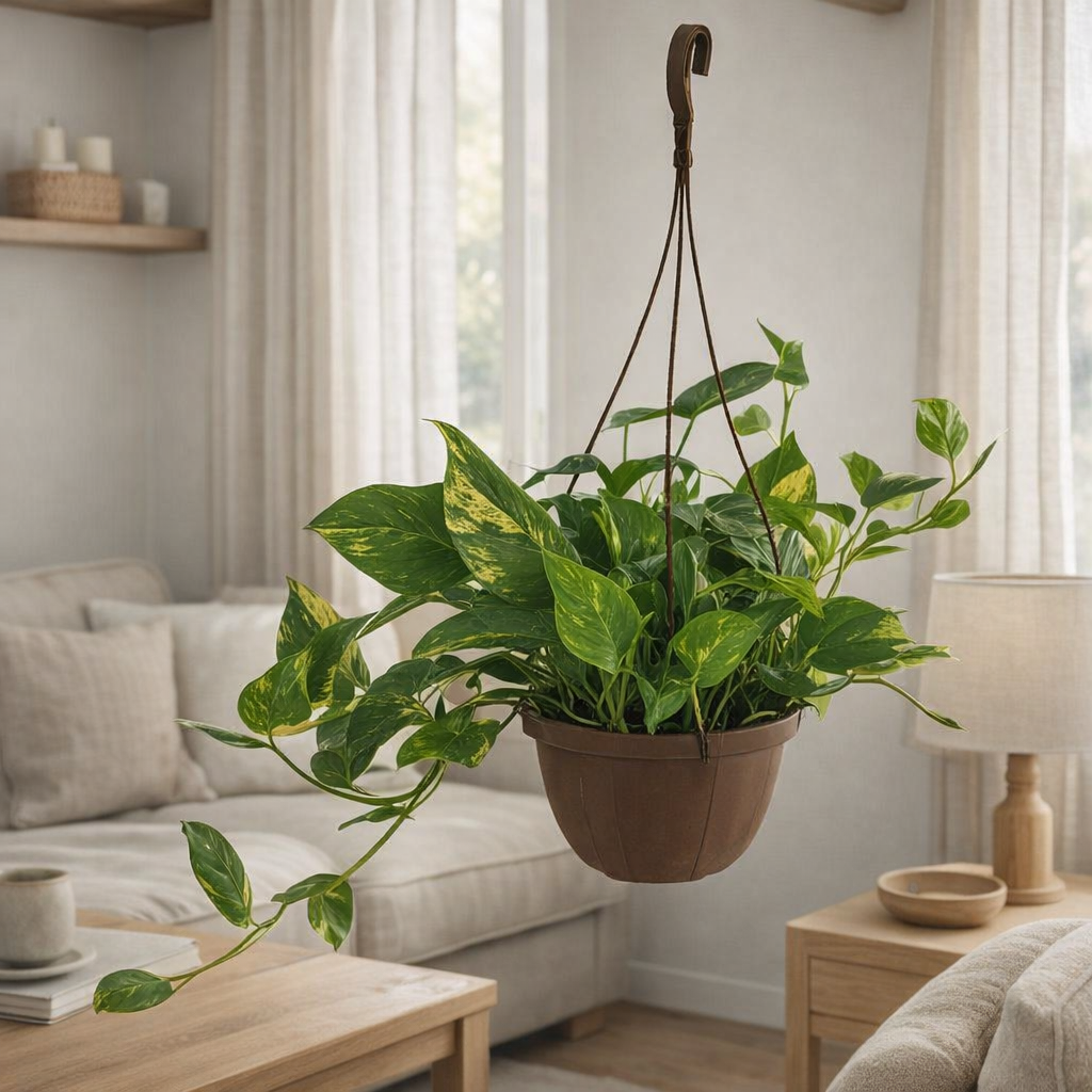 Plante Epipremnum doré 23 cm en situation