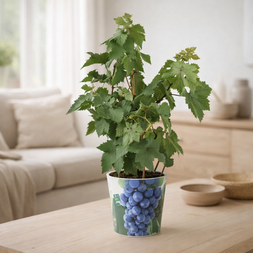 Vitis Pixie Pinot Noir - Vin bleu - Ø21cm - ↕70cm - Ø14 - ↨30cm en situation