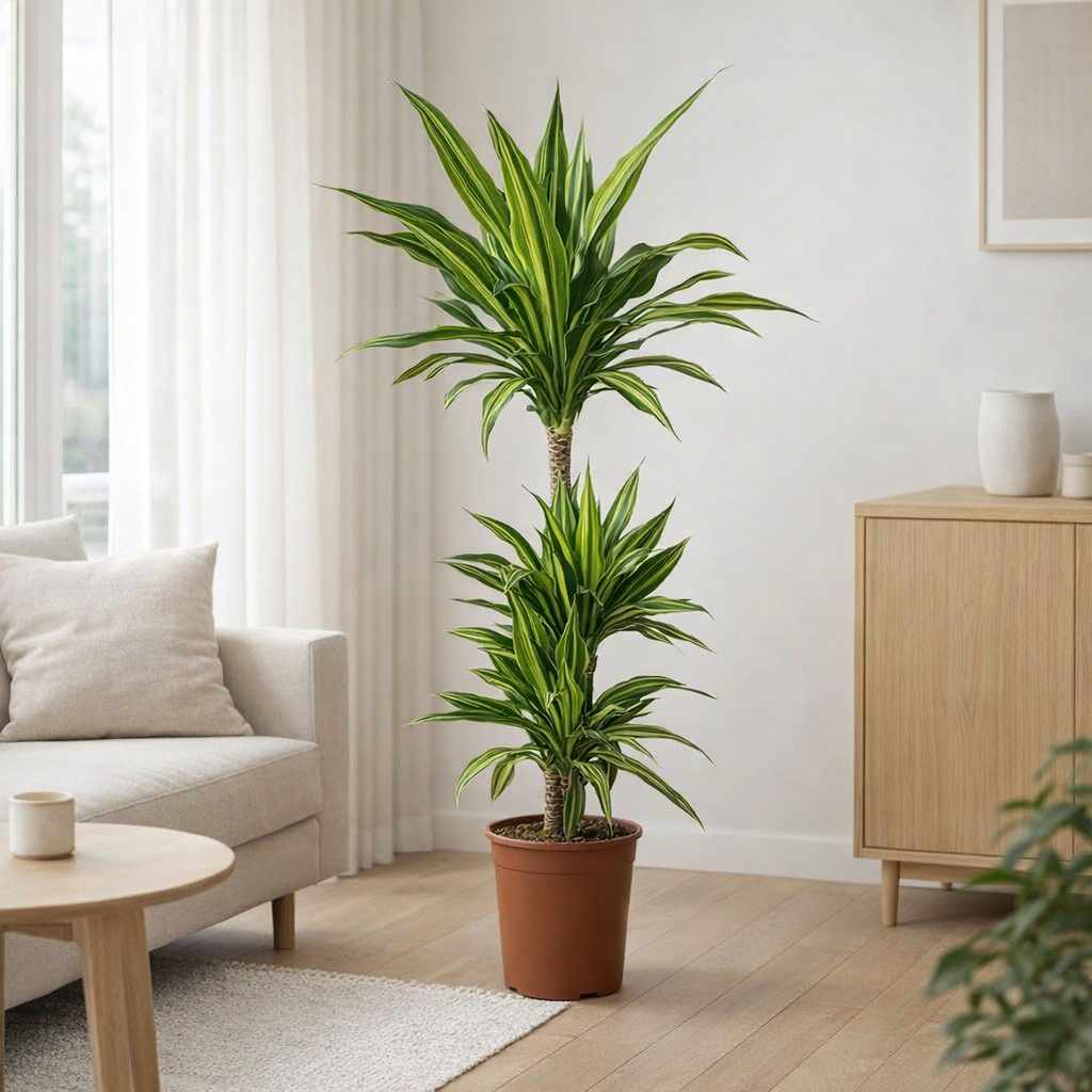 Dracaena Lemon Lime - Ø21 ↕115 en situation