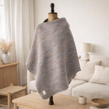 Poncho Lierre multicolore en situation