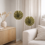 Décoration Rosace XS olive set/2 en situation