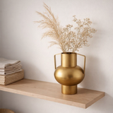 Vase Aurillac or vieilli en situation