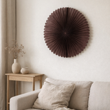 Décoration Rosace XXL aubergine en situation