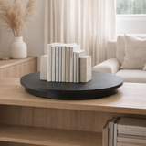 Plateau tournant J-Line Rond 50kg - plastique - noir - grand en situation