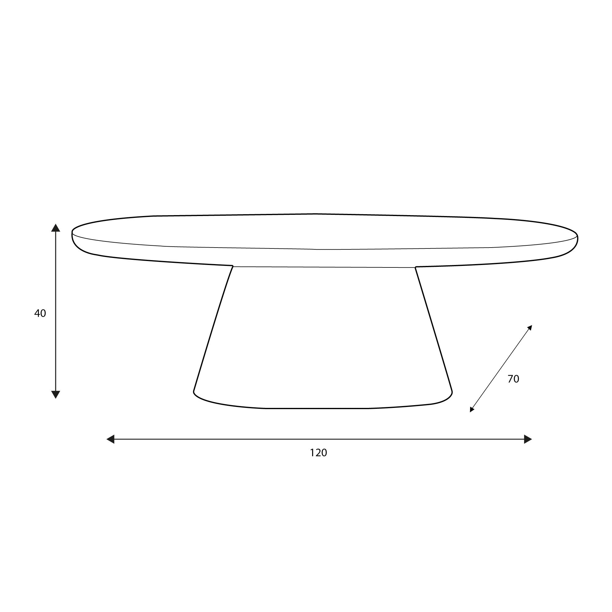 Finition microciment de la table basse Jade