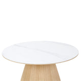Table basse Clarice finition chêne naturel