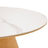 Table basse Clarice finition noyer