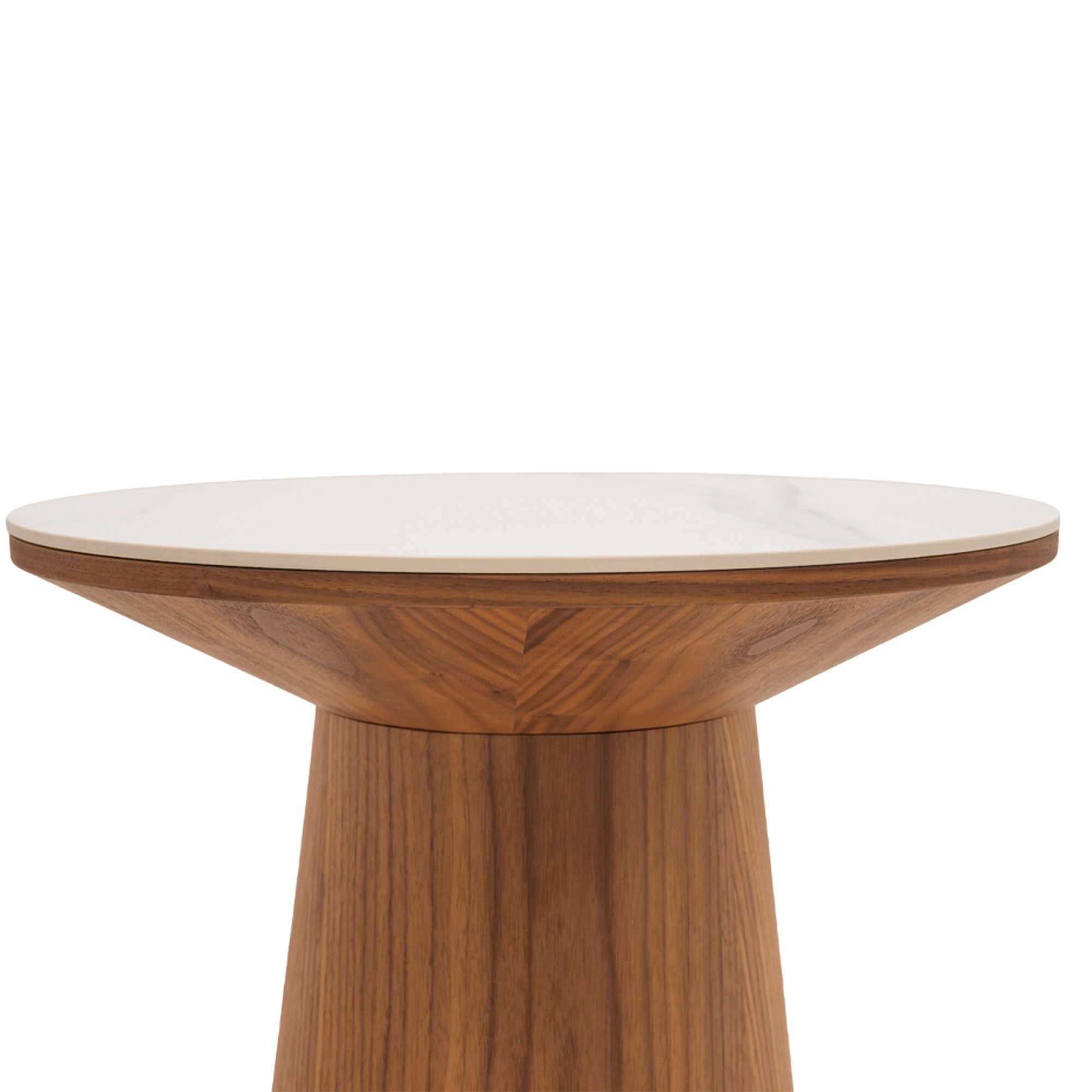 Table d'appoint Clarice finition noyer