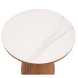Piétement bois de la table d'appoint Clarice