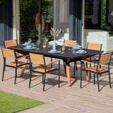 Table Origin Medium convertible en table de jardin 8 à 10 personnes