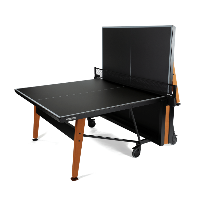 Table Origin Move repliée pour un rangement compact