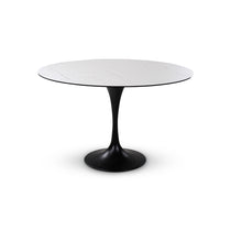 Table de repas ronde en céramique Tino Castle Line diamètre 120 cm