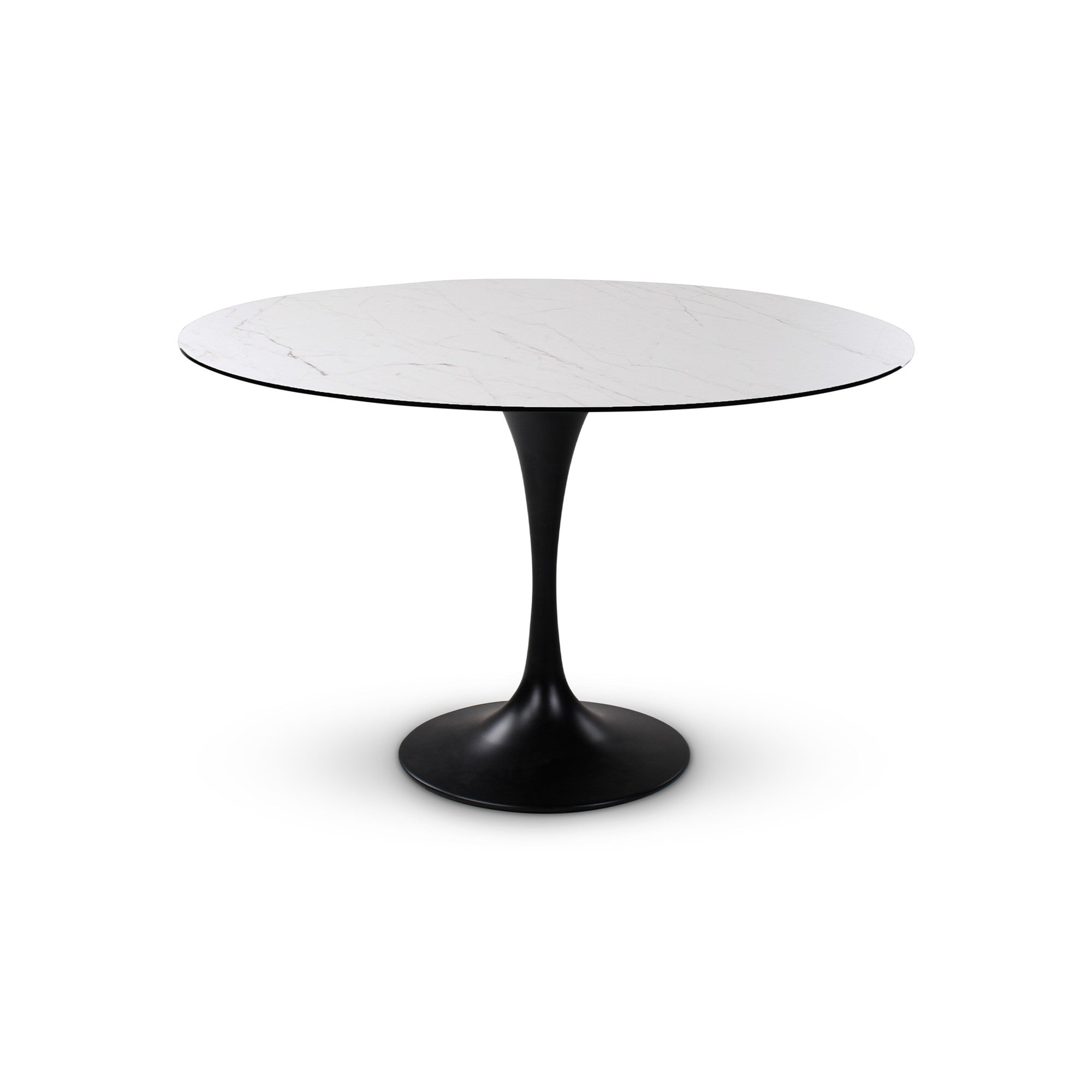 Table de repas ronde en céramique Tino Castle Line diamètre 120 cm