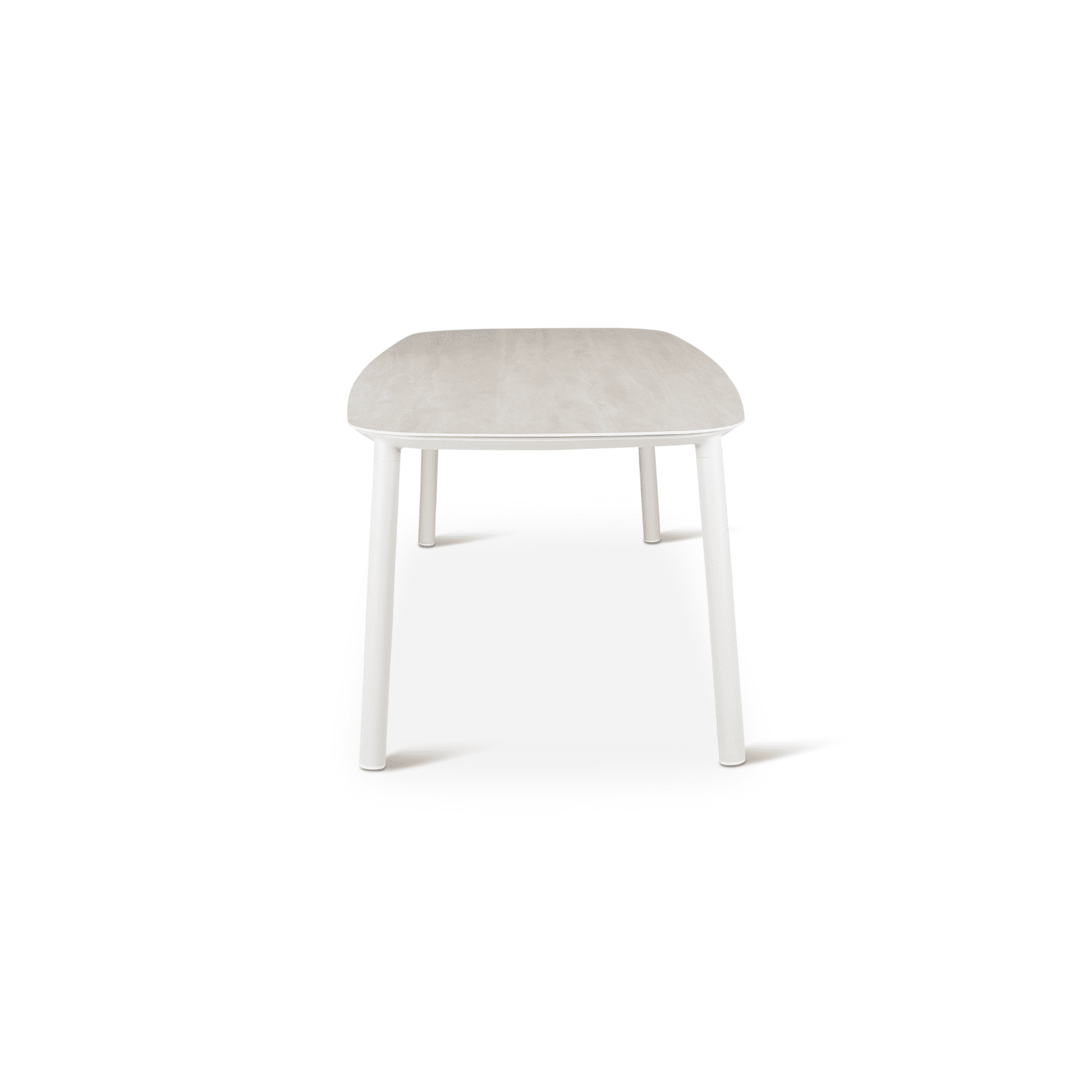 Table Liv vue de profil sur terrasse