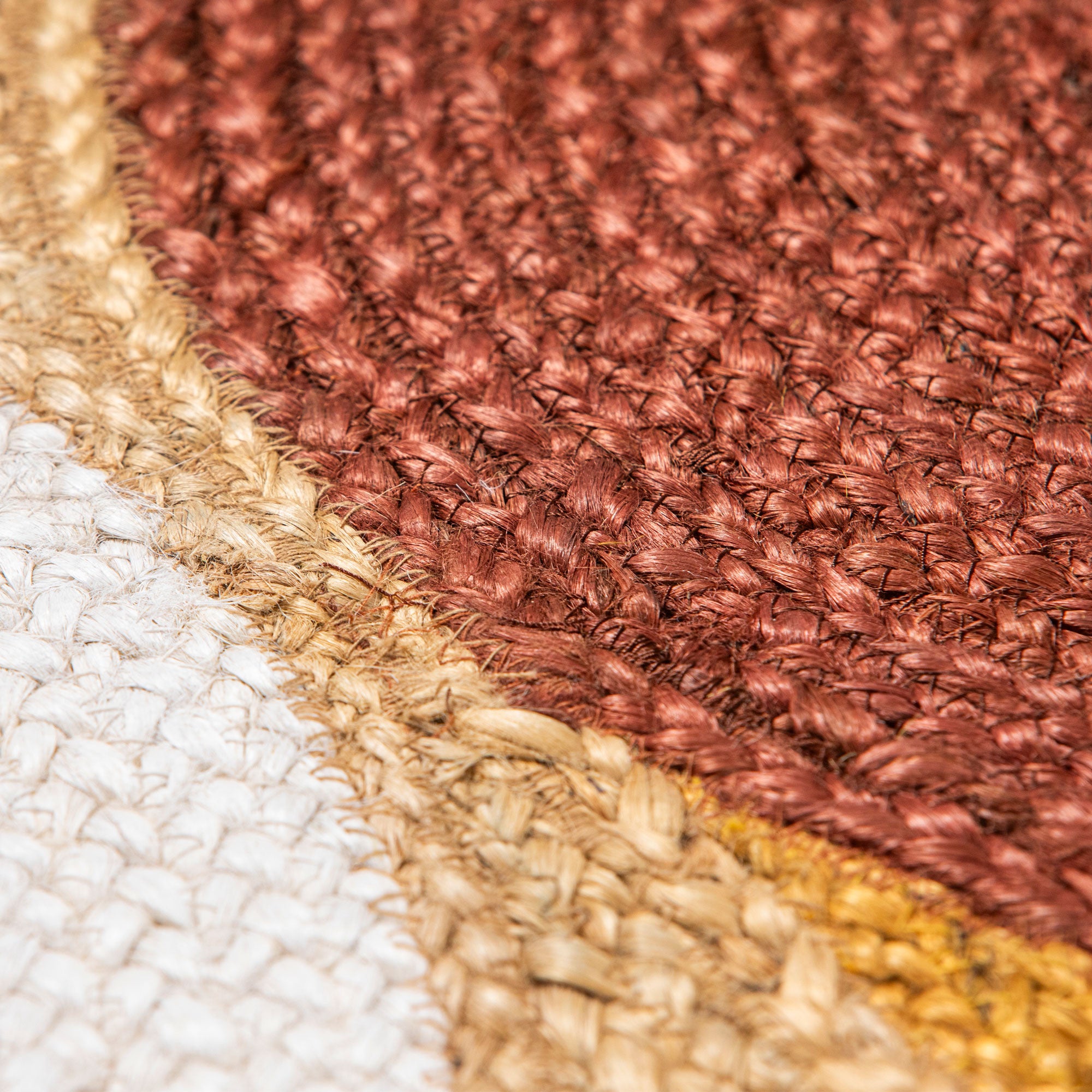 Tapis Anna jute Multicolore Anna