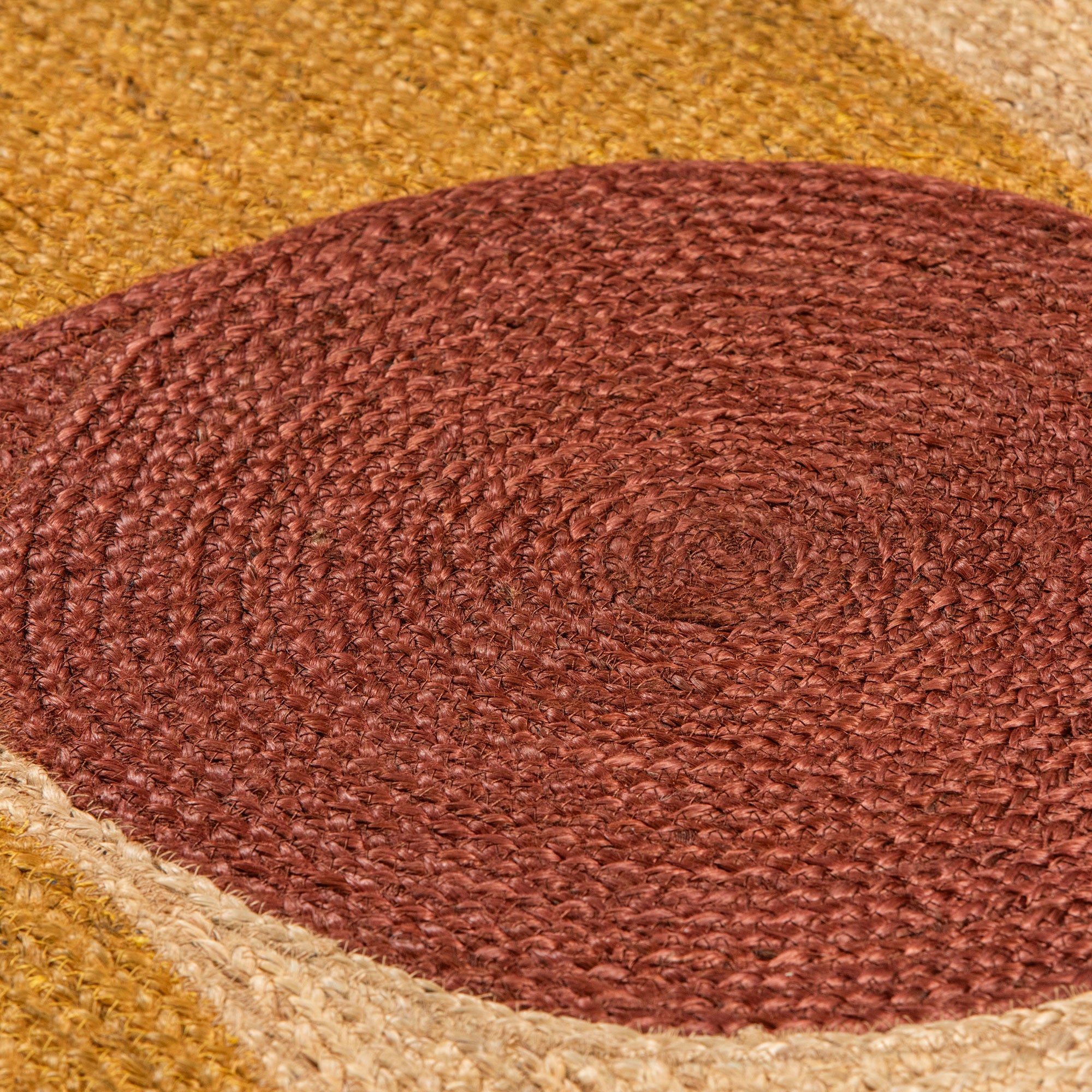 Tapis Anna jute Multicolore Anna
