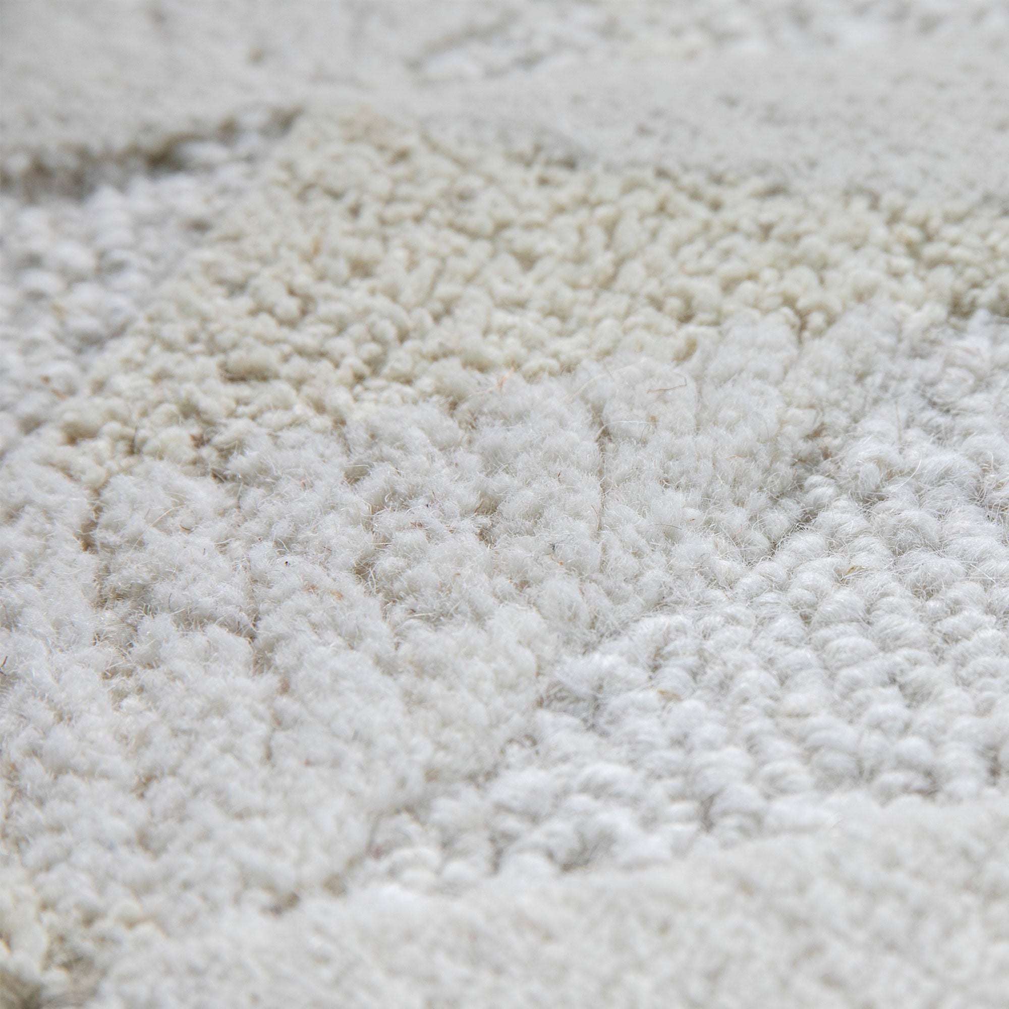 Vue aérienne du tapis Bhoutan montrant sa texture unique
