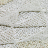 Tapis Bhoutan dans une chambre cosy, créant une atmosphère apaisante