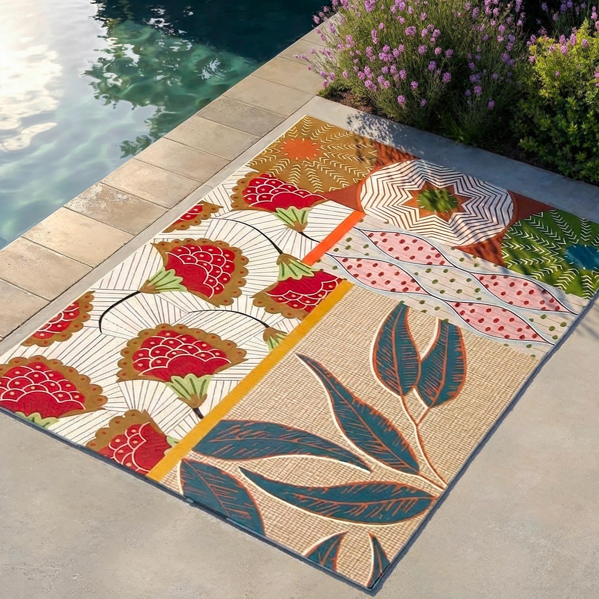 Tapis Dakar Multicolore