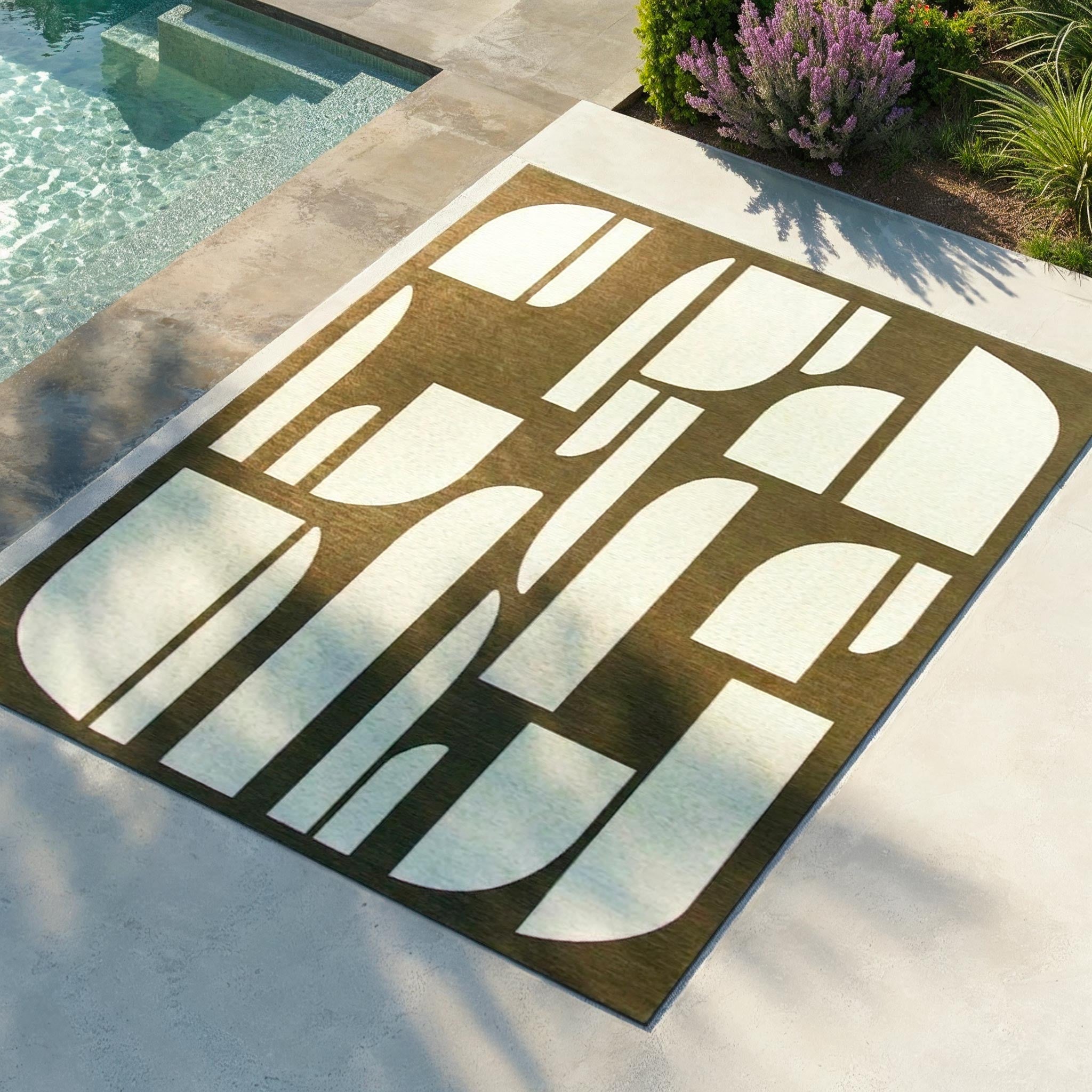 Tapis Laslo Marron