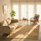 Tapis Leaf Bleu