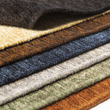 Tapis Leaf Bleu