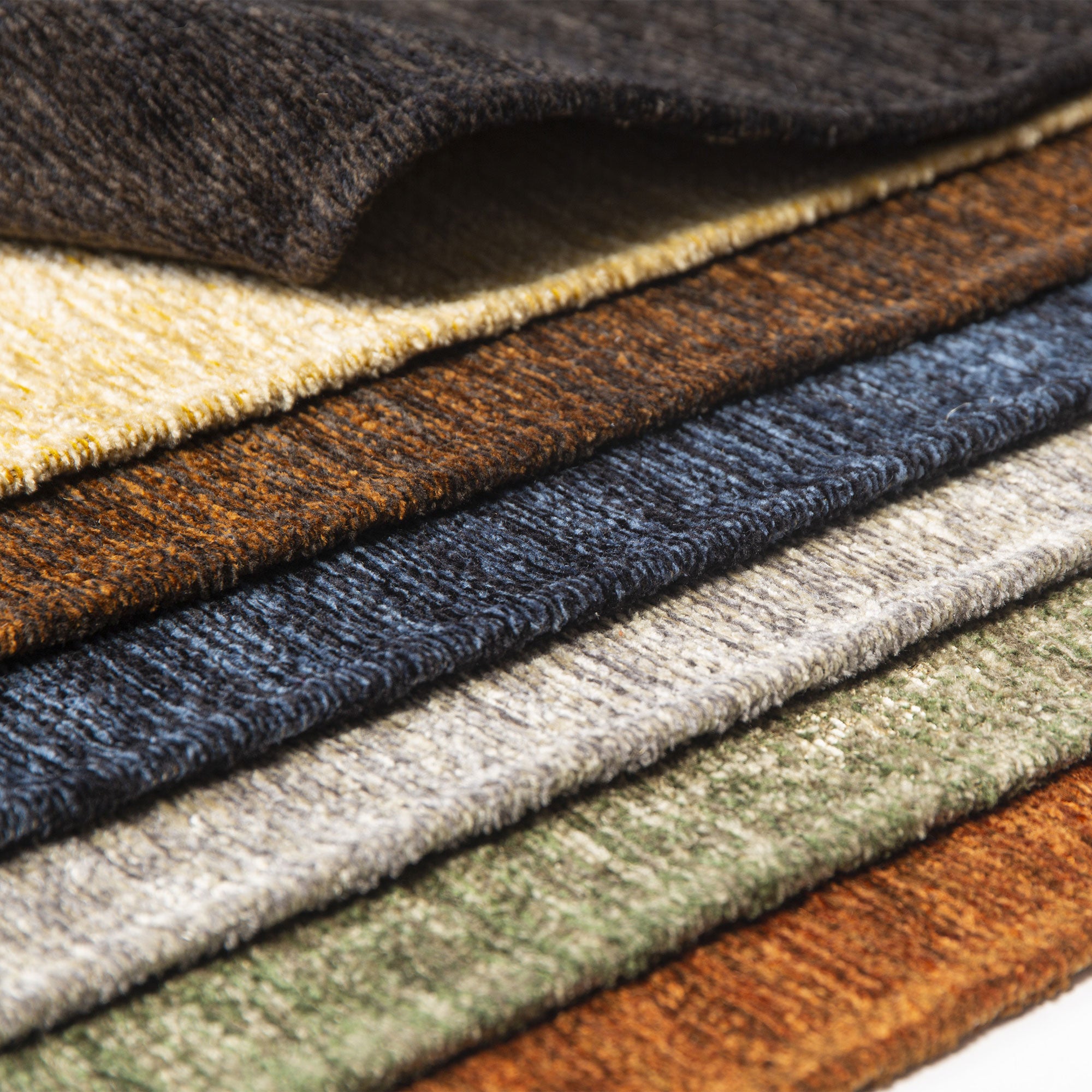 Tapis Leaf Bleu
